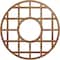 Ekena Millwork O'Neal Wood Fretwork Pierced Ceiling Medallion, Walnut, 26"OD x 9 1/2"ID x 3/8"T CMWP26X26X0375ONWA - alternate 1